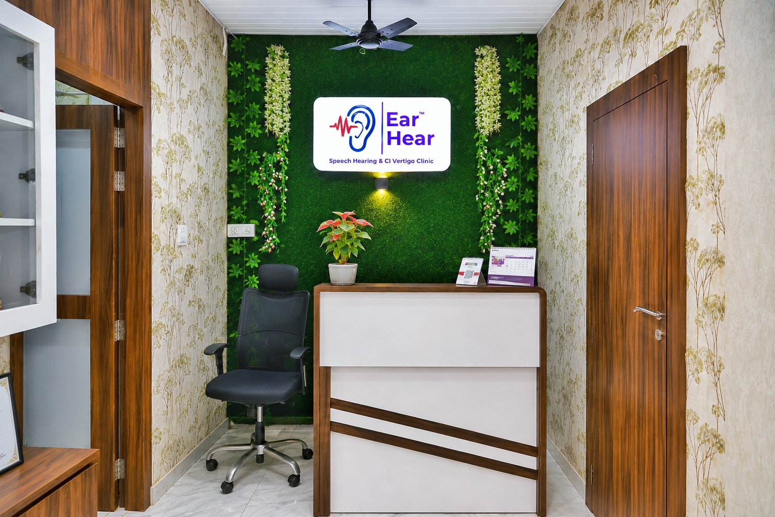 Modern clinic interior